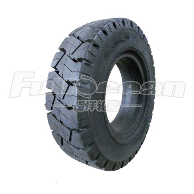 Solid forklift tire FS04