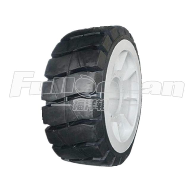 Undermining solid tires