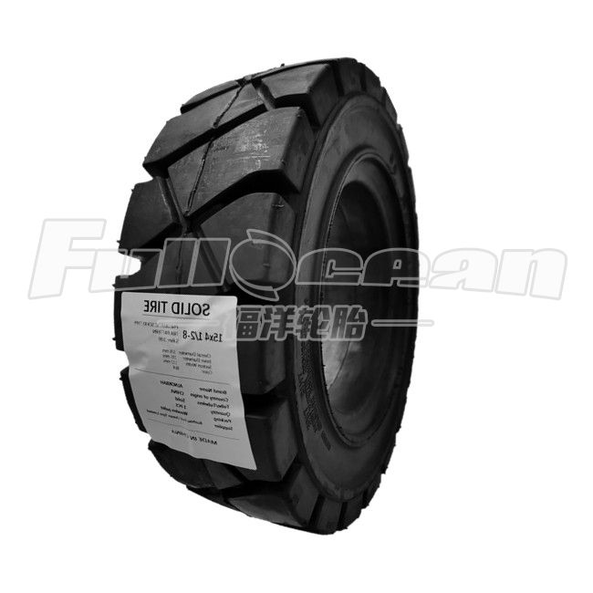 Solid tire for trailer & sweeper and cart and dolly