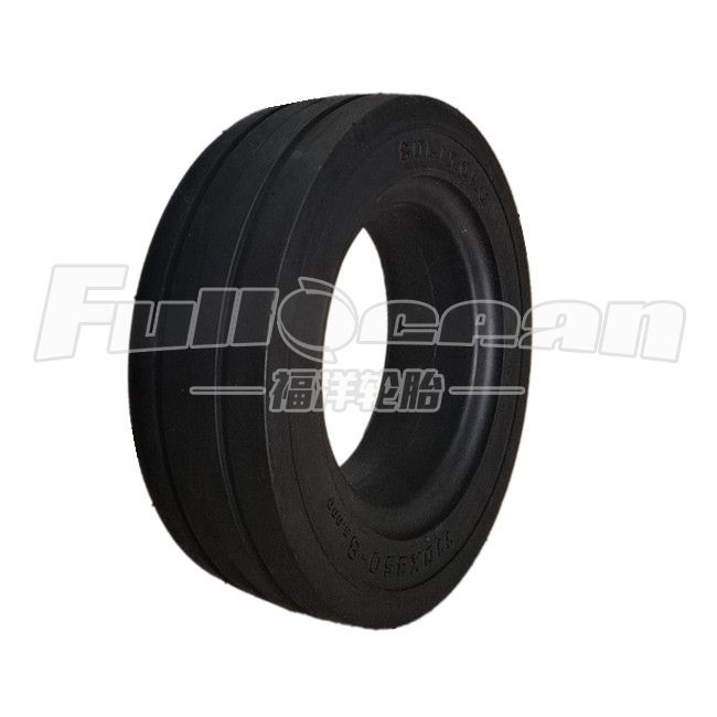 Solid tire for trailer & sweeper and cart and dolly