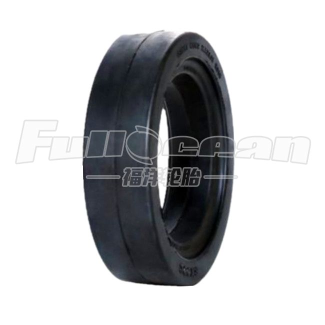 Solid tire for trailer & sweeper and cart and dolly