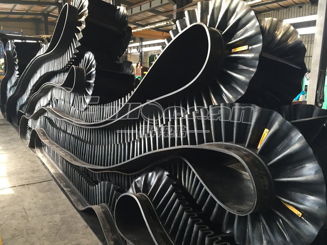 Large Angle Flange Belt